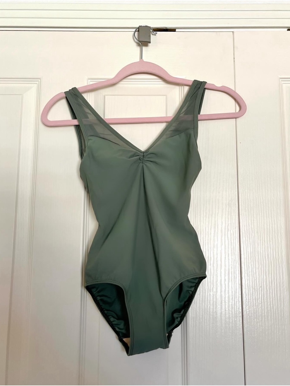 Eleve Dancewear Olive Green Women’s Leotard
